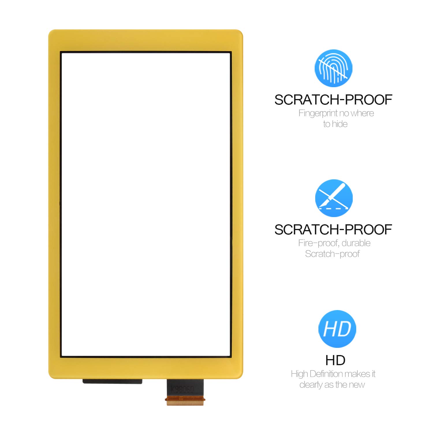 Amazon.com: A-MIND for Nintendo Switch Lite Only Touch Screen