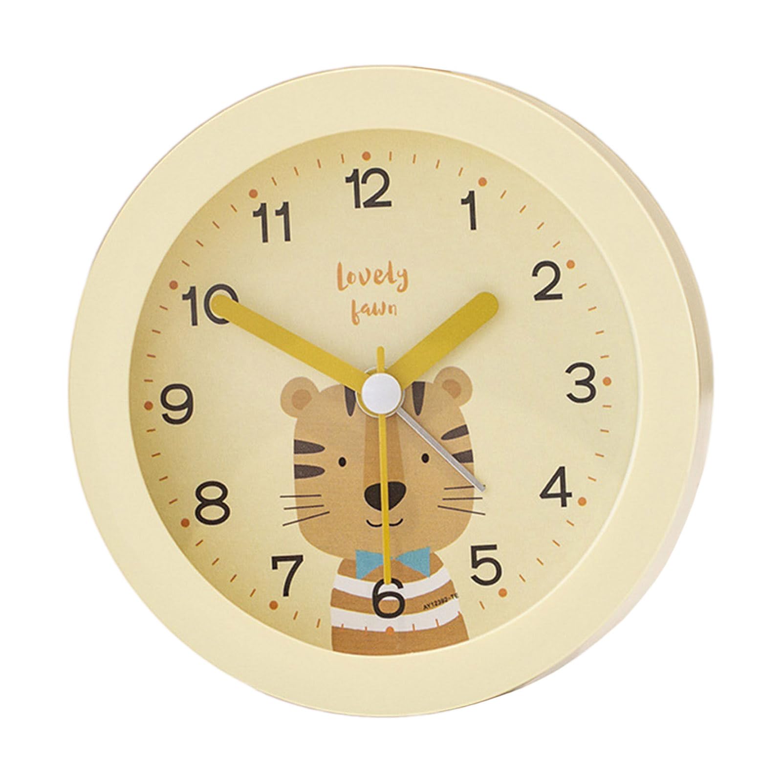 YROHGKPN Children Table Clock with Wake Alarm, Snoozes Function, for Bedroom Use Bedsides for Boys Girls NightLight