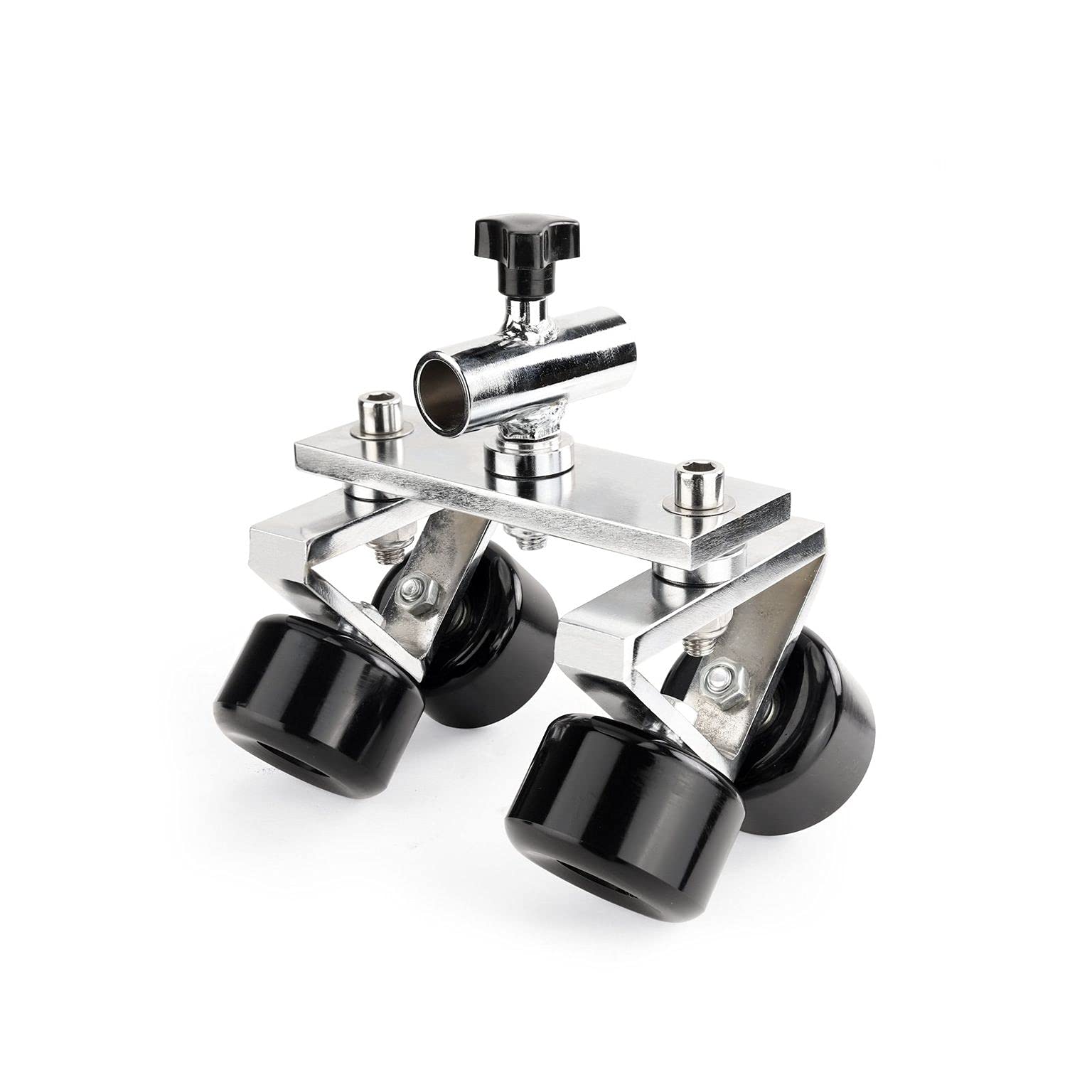 Proaim Track Wheel Set für Quad Super Camera Dolly Kompatibel mit Ø1.2"-Ø1.9" Tracks | Set mit 4 Rädern bietet 360° Schwenk- und Griffgewicht bis zu 500kg / 1102lb (P-TWS-QS)