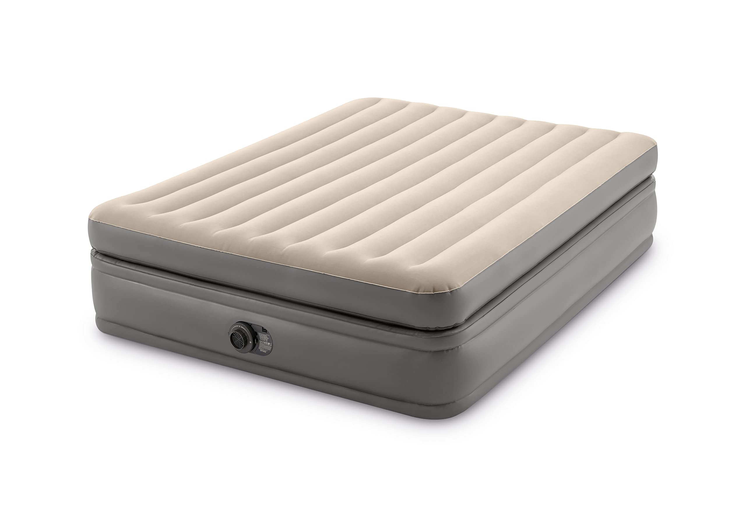 Intex 64164 Prime Comfort Elevated Colchón Inflable Doble, Peso Máximo Soportado 272 kg, 152 x 203 x 51 cm