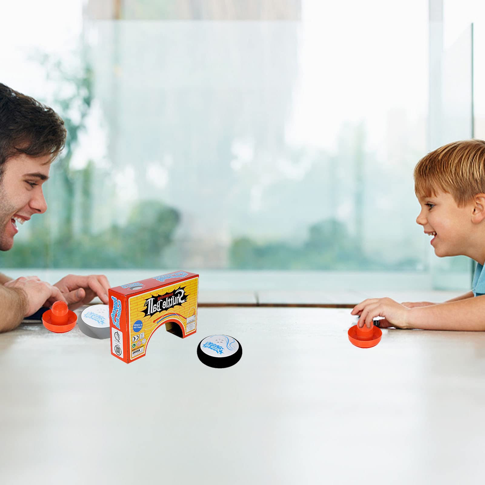 Jeu de Hockey sur Table, 2 attaquants et 2 palets, Portable, Arcade léger