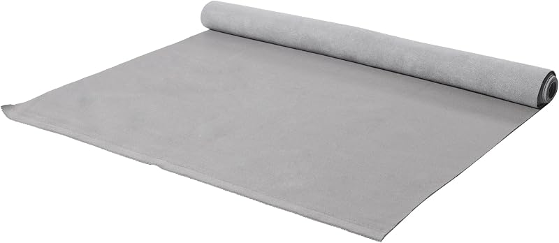 Tecido de camurça para forro de teto automotivo VekAuto cinza-escuro 50 x 150 cm – 1 unidade