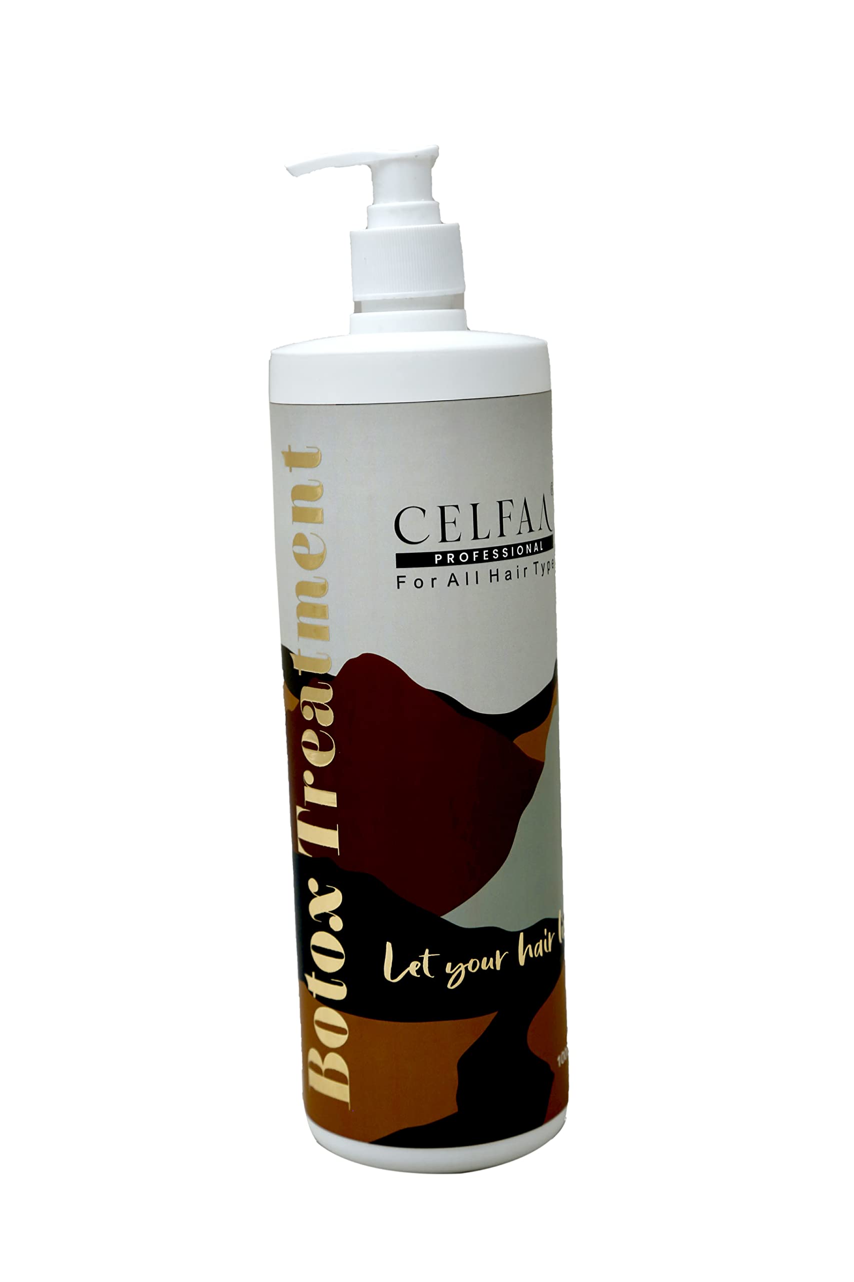 CELFAA PROFESSIONAL Hair Botox Treatment For All Hair Types Hair Providing Smoothing, Deep Hydration (1000ml)