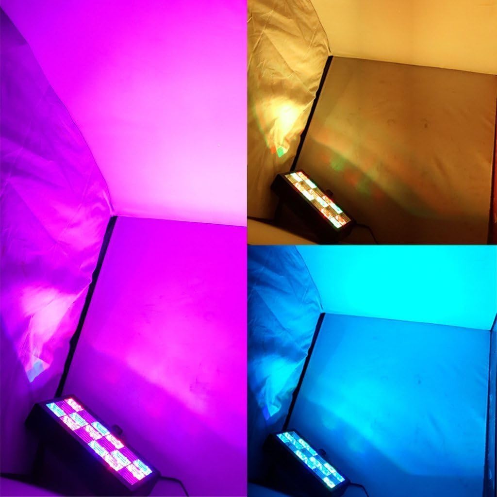 Eyourlife Strobe Light 18 LED RGB Flash Light Stage Party Lighting Sound Activated for Club Disco