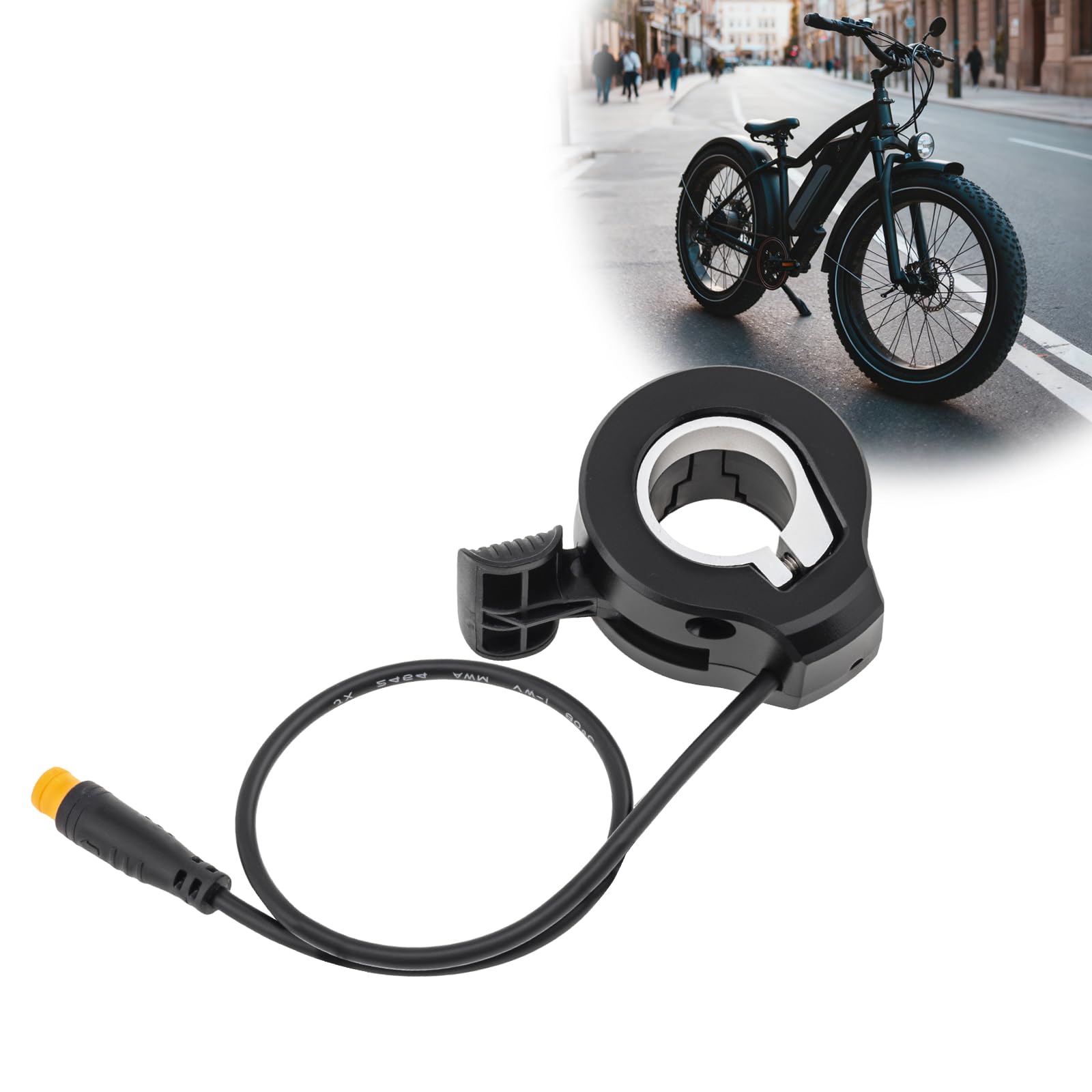 Tobefore 3 Pin Male130X Thumb Throttle for Scooter, 12V-72V
