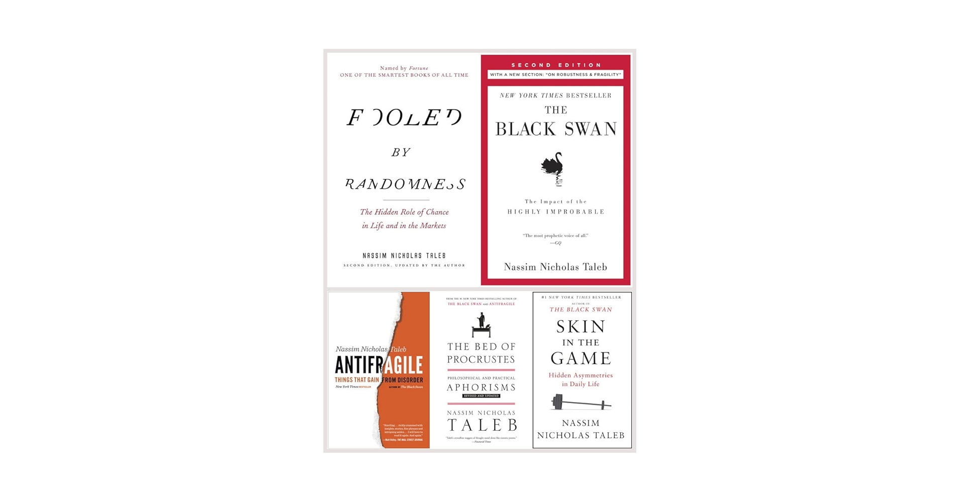 Incerto Series 5 Books Set - Nassim Nicholas Taleb | Amazon