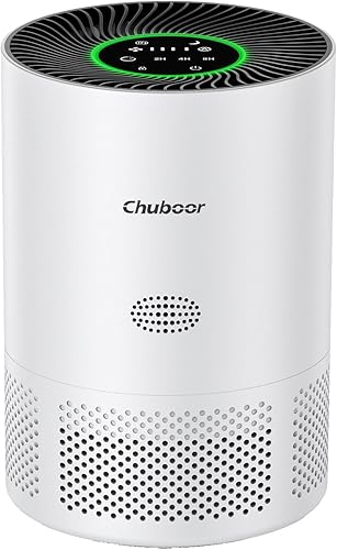 Chuboor Purificadores de aire para el hogar habitaciones grandes de hasta 1200 pies cuadrados, purificadores de aire H13 True HEPA para dormitorio,