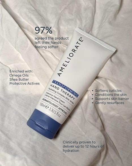 AMELIORATE Transforming Intensive Hydrating Hand Therapy Cream 100ml