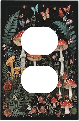 Miniatura 89 de Cubiertas de salida de textura abstracta moderna de mármol líquido Pintura abstracta púrpura Arte de pared Cubiertas de toma 1 banda Interruptor de