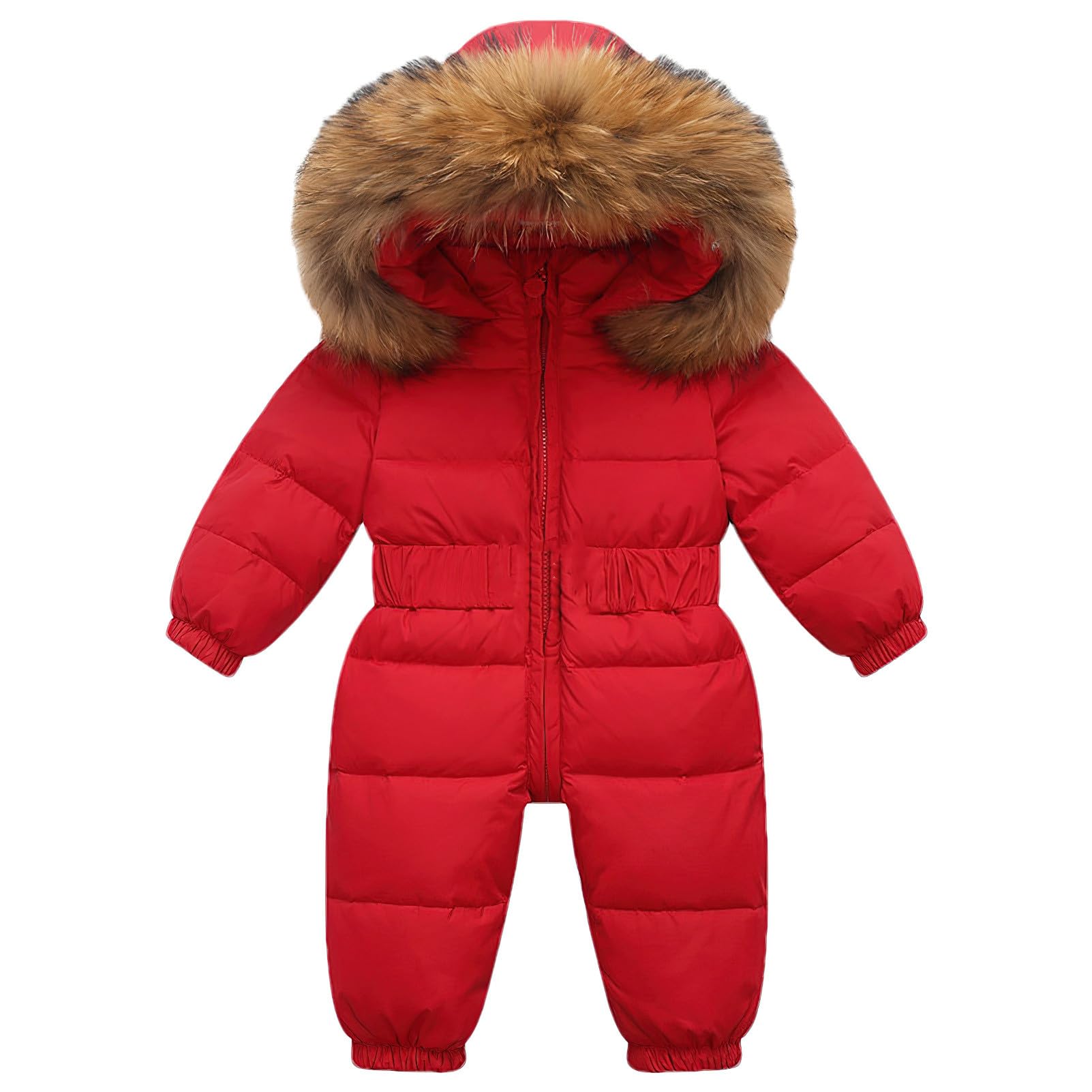 amropi Bambino Tute da Neve Inverno Body Pagliaccetto con Cappuccio Neonato Tutina Jumpsuit per 0-5 Anni