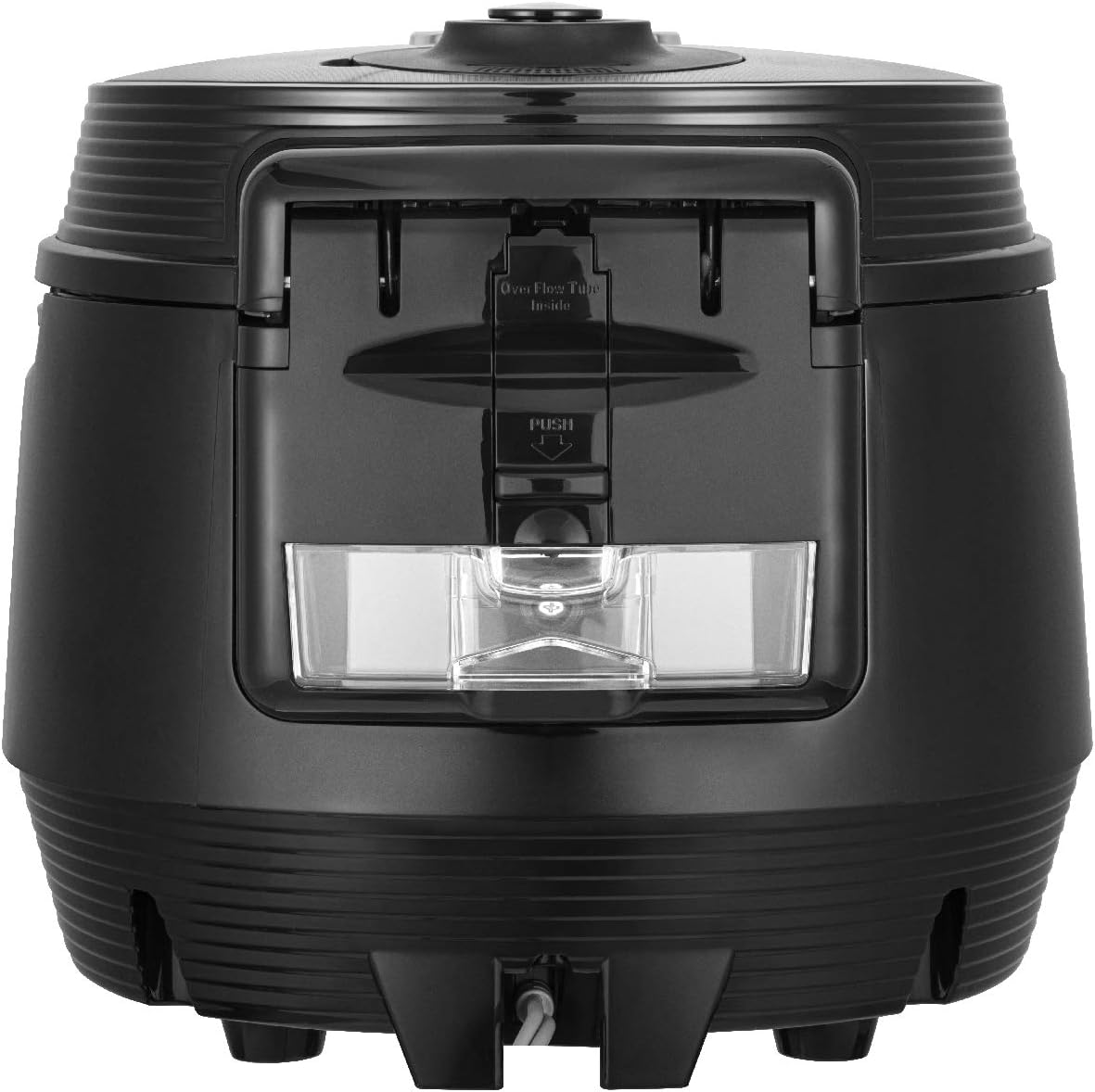CUCKOO CMC-QAB549S Multicooker back view with water collector