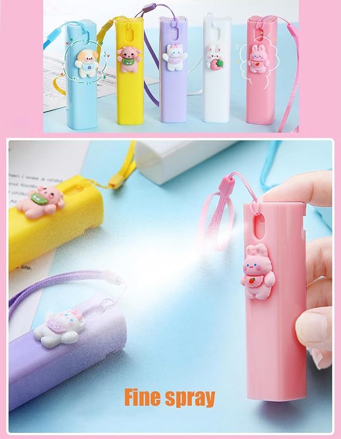 Cute Mini Spray Bottle Portátil 5 Pzs 10ml miniatura 4
