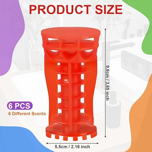 Miniatura 2 de Paquete de 6 repuestos para ambientador, recarga de fragancia seca surtida, aceites naturales de tecnología, dura 30 días, fragancia potente y