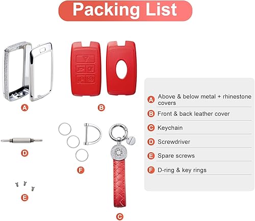 Miniatura 11 de Funda para llavero LAND ROVER con llavero Model1-negro,Model1-pink,Model1-rojo,Modelo 1-blanco,Model2-negro,Model2-pink,Model2-rojo,Model2-blanco