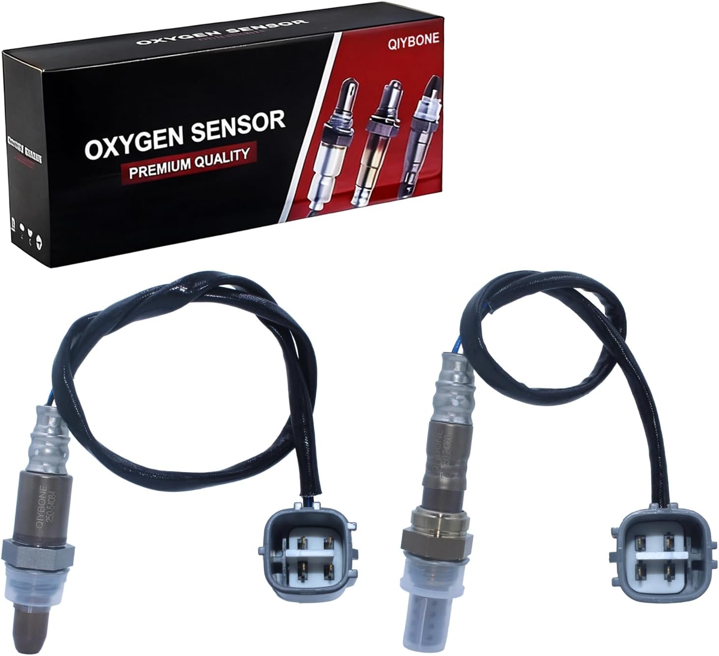 Oxygen O2 Sensor Upstream and Downstream 250-54084 250-24360 for Toyota RAV4 Avalon Lexus ES300h 2013-2018, Scion tC 2011-2016, Toyota Camry 2012 2013 2014 2015 2016 2017 2.5L L4 2PCS