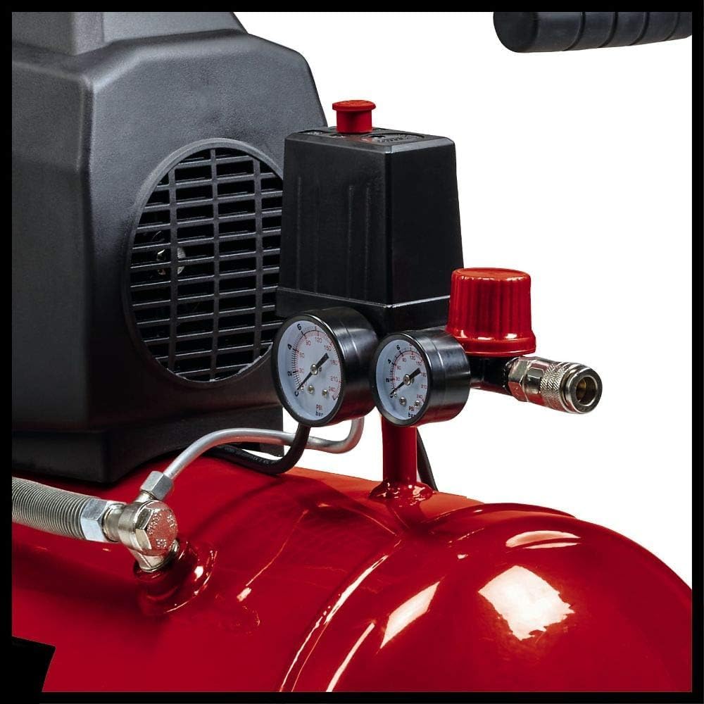 Einhell Original Riduttore R 3/8" maschio x R 1/4" femmina | Accessori per compressori | Filettatura esterna R 3/8" su filettatura interna R 1/4" | in metallo robusto