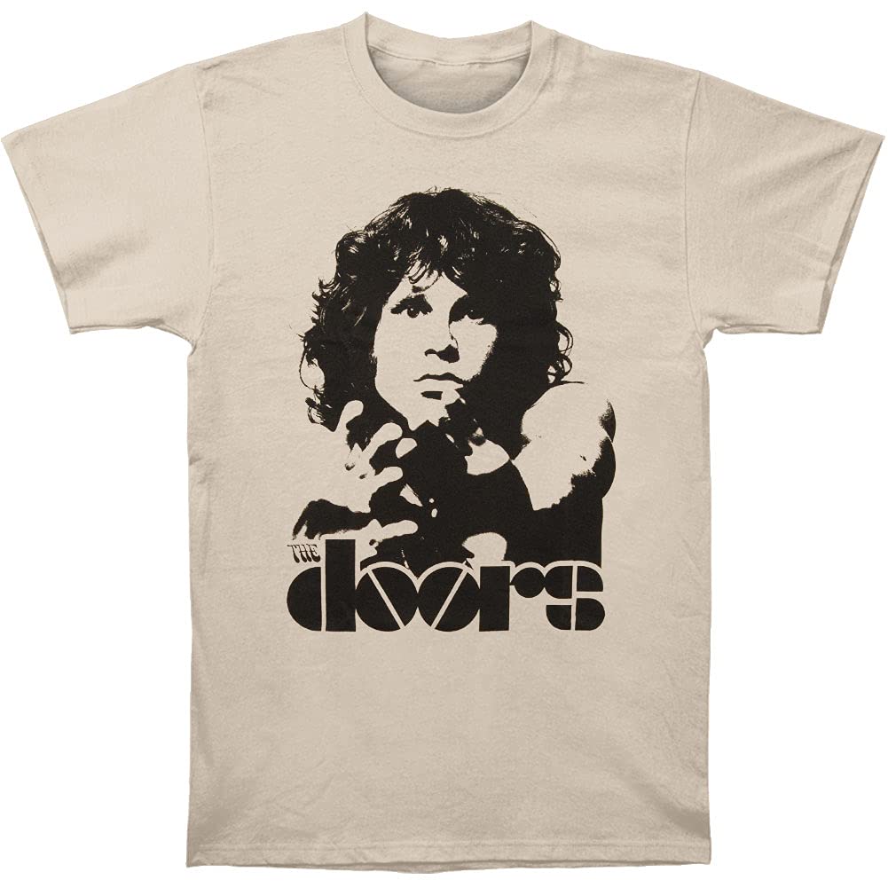 The Doors Break On Through Cotton T-Shirt 2XL Brown