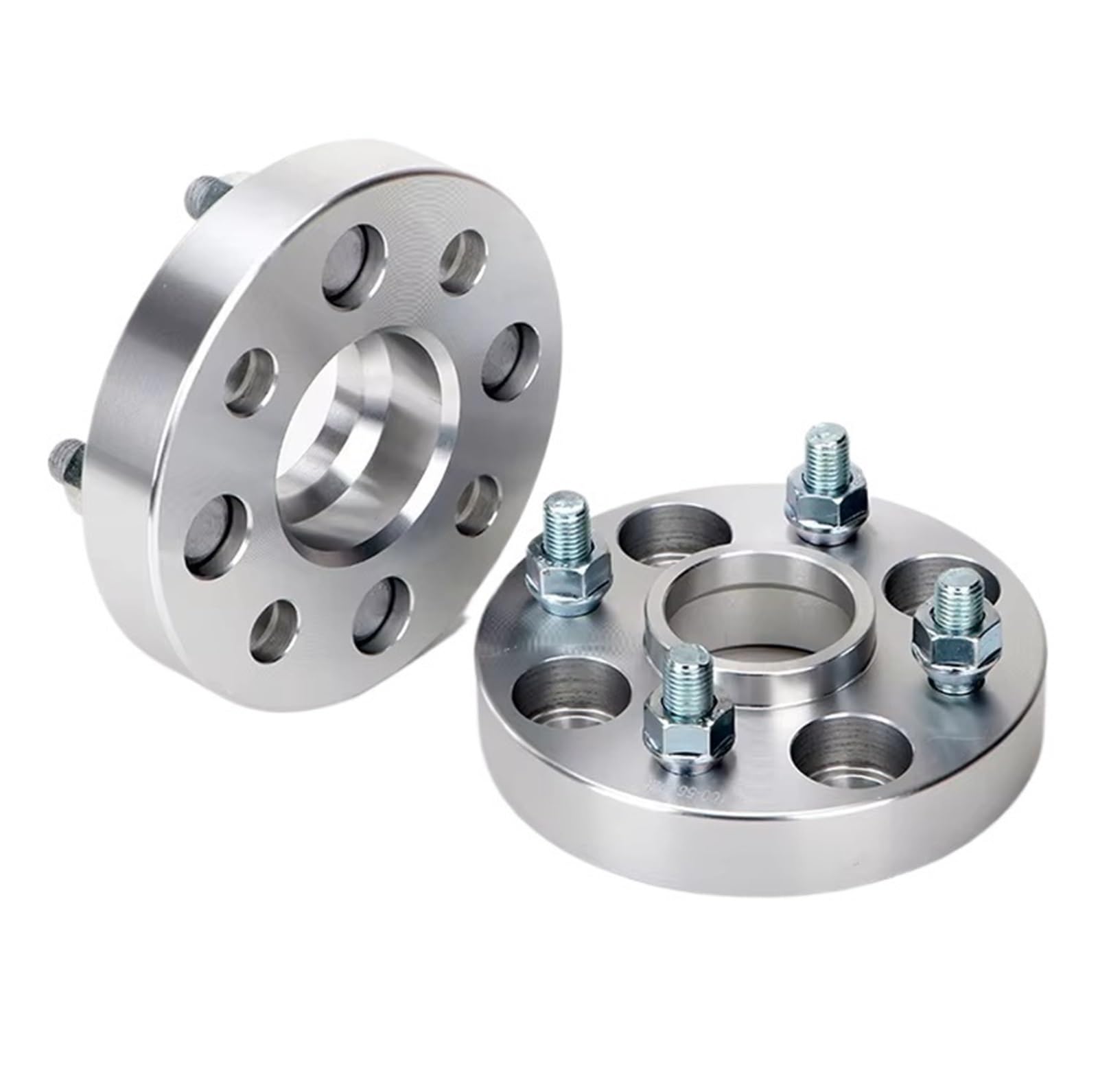 Crawler Widener Adaptateur D'entretoise De Roue PCD 4x100 CB 57,1 Mm D'épaisseur 4 Ergots M12x1,5 Pour Jetta 2 Pièces(2PCS 30mm Silver)