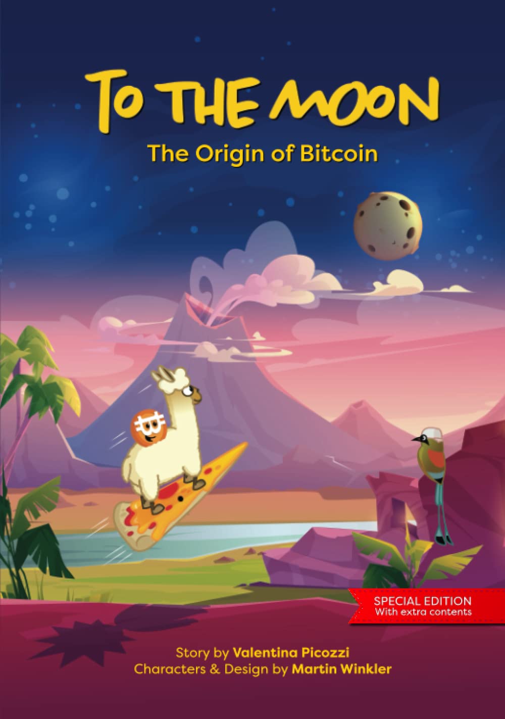 To the Moon - The Origin of Bitcoin: SPECIAL EDITION with extra contents :  Picozzi, Valentina, Winkler, Martin: Amazon.co.uk: Books
