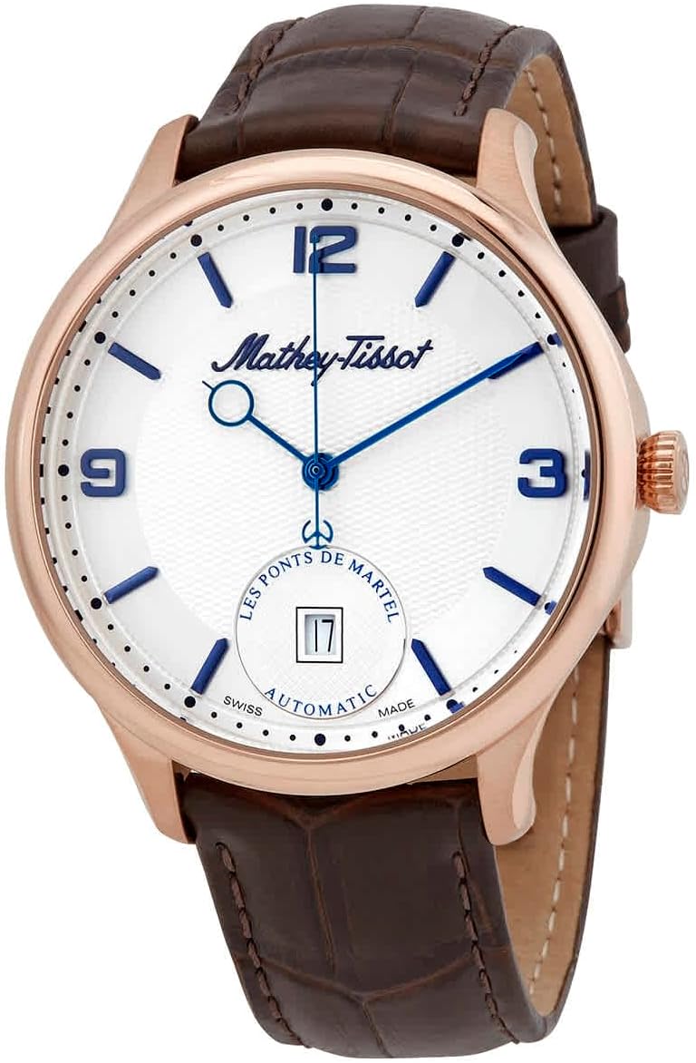 Edmond Automatic White Dial Men's Watch AC1886PI