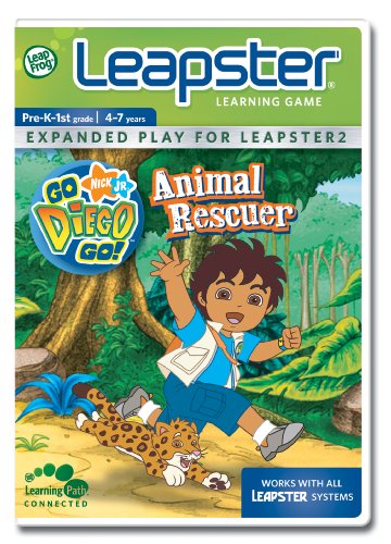 LeapFrog Leapster Learning Game Go Diego Go! -  80-20379E