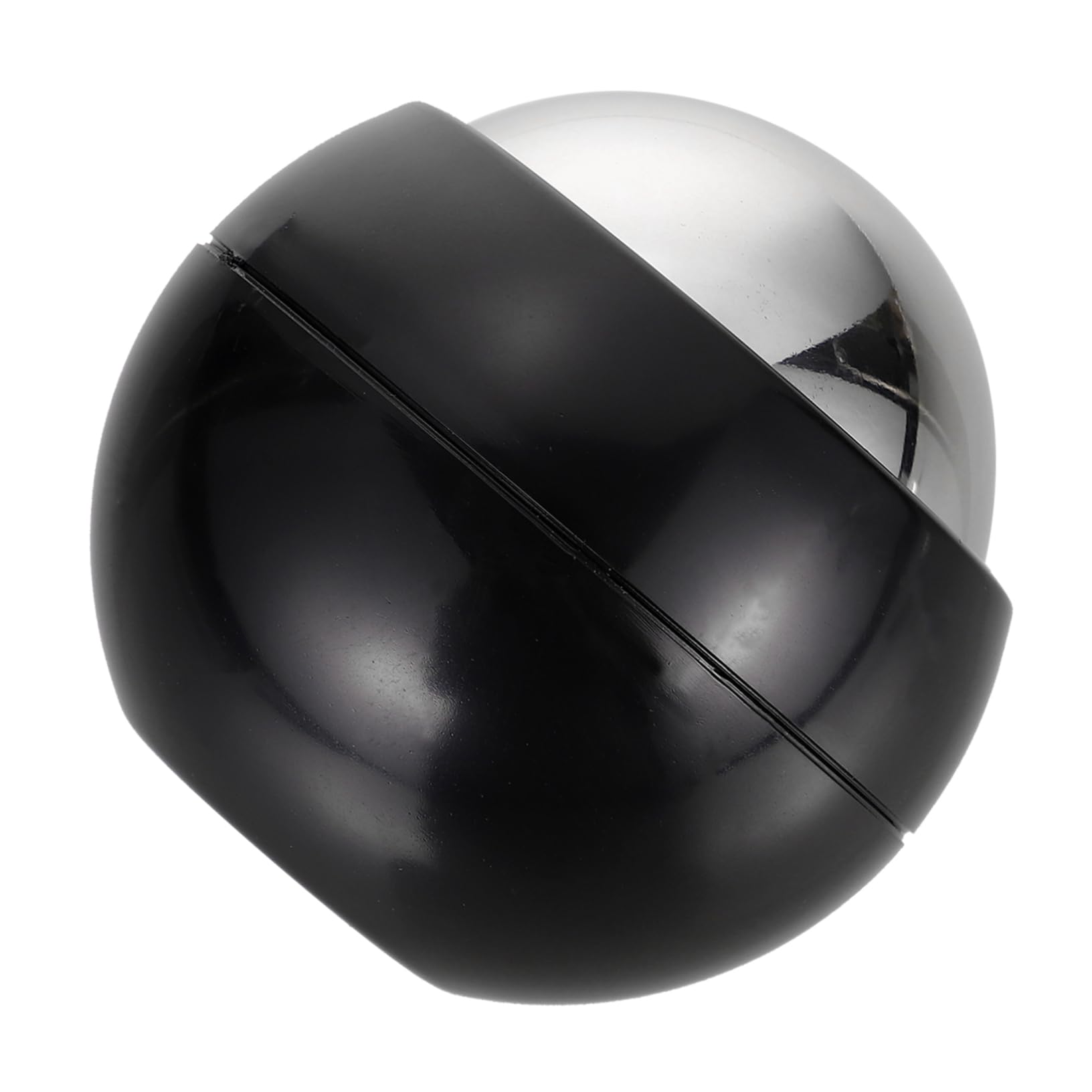 Bola De Masaje Manual De Acero Inoxidable Negra, Bola Rodante Portátil Frío y Calor, Rodillo Terapéutico Para Alivio Muscular En Yoga, Fitness y Uso Doméstico