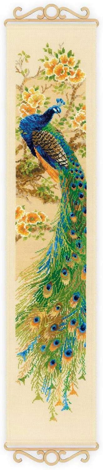 RIOLIS - Eastern Beauty 1834, Cross Stitch Kits 7,48" x35,43, Cross Stitch Kits for Beginners & Advanced, Crossstitching Kit Adult, Embroidery Counted Stitching Kit