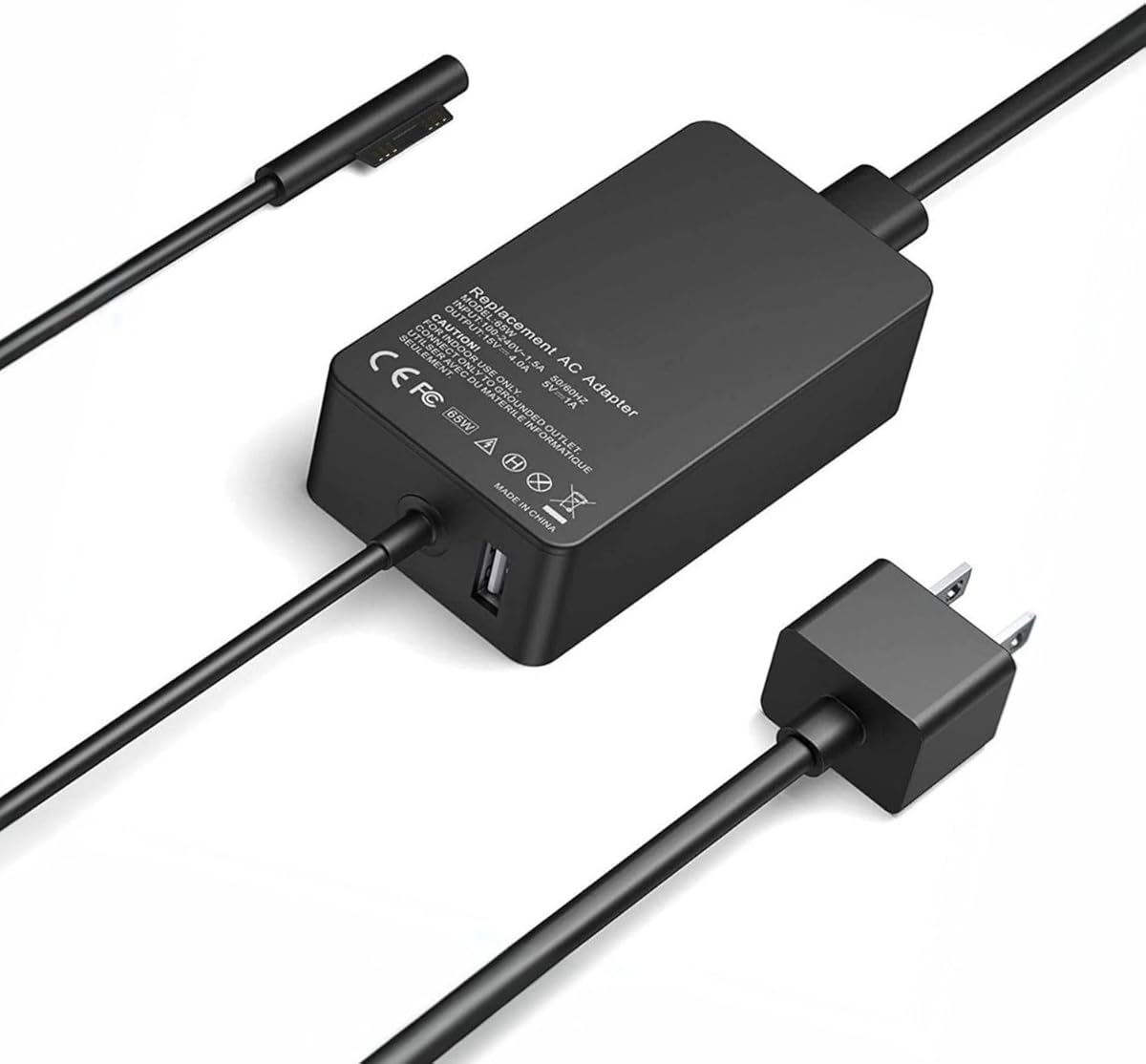 65W 44W 1769 1943 1950 1963 Surface Laptop Charger Compatible with Microsoft Model 1706 1800 1625 1876 1958 1866 1724 1796 1735 Surface Pro Power Supply