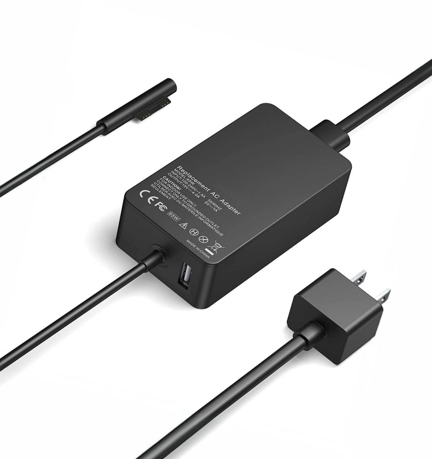 Amazon.com: 65W Surface Pro Charger Compatible with Microsoft