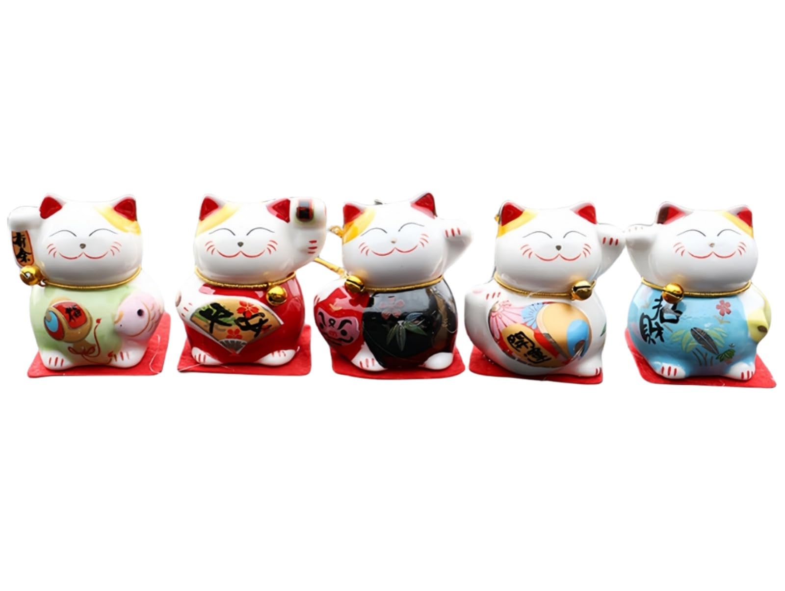 Amazon.co.jp: BlueBOA 招き猫 置物 おしゃれ セット 招き猫置物 開店 