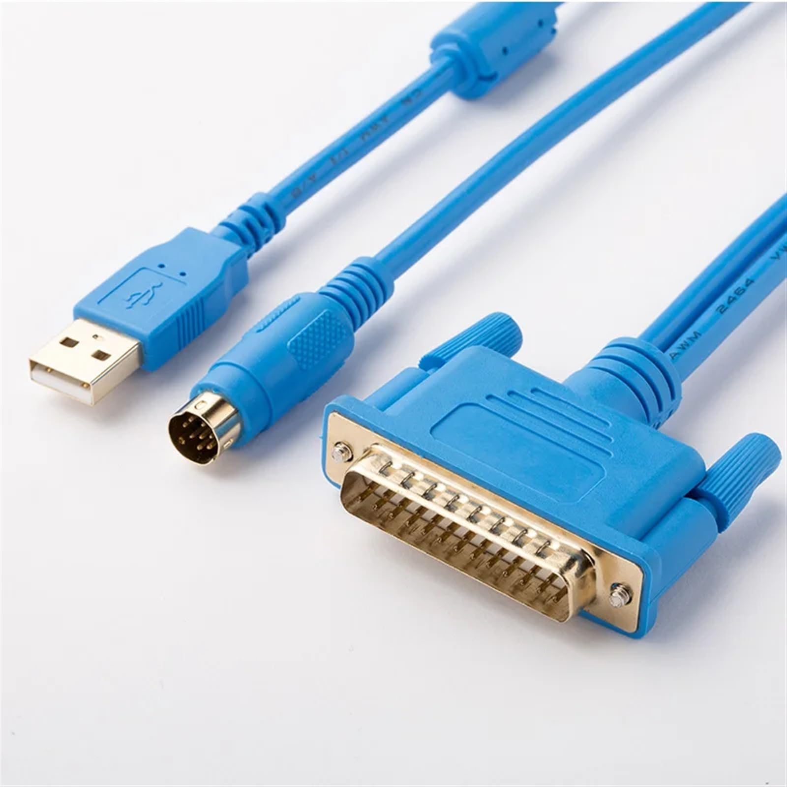 USB-SC09 for FX0 FX0S FX1S FX0N FX1N FX2N Cavo di programmazione serie FX/A Linea di download Porta RS232(Gold Plated Isolated)
