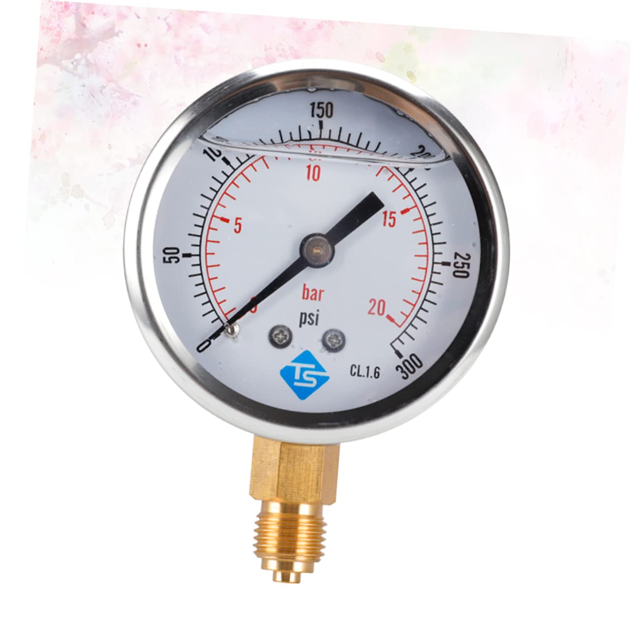 Manómetro de Agua Barómetro de Acero Inoxidable número de Suite doméstica engrase manómetro de vacío manómetro Digital de precisión Mesa de Prueba de manómetro hidráulico