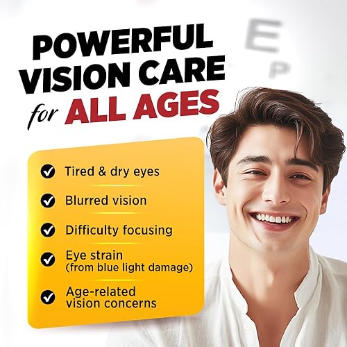 Miniatura 6 de LABO Nutrition VisionREGAIN, fórmula de vitamina ocular más allá de AREDS 2 con luteína, zeaxantina, extracto de azafrán, arándano para la salud