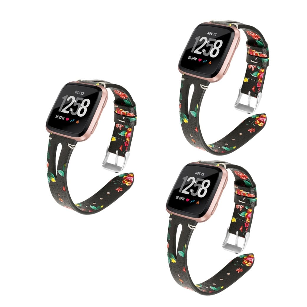 UKCOCO 2 Pulseras Para Hombre Pulseras Para Reloj Inteligente Pulseras Para Hombre Pulseras Para Hombre Correas De Reloj Para Mujer Correa De Reloj De Impresión Correa De Reloj