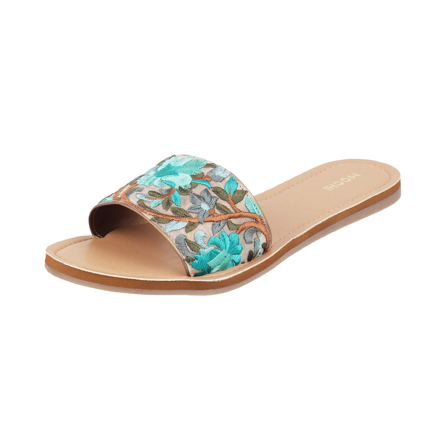Mochi Womens Synthetic Blue Mules (Size (5 UK (38 EU)) (B07ZS4W1QH) Amazon Price History, Amazon Price Tracker