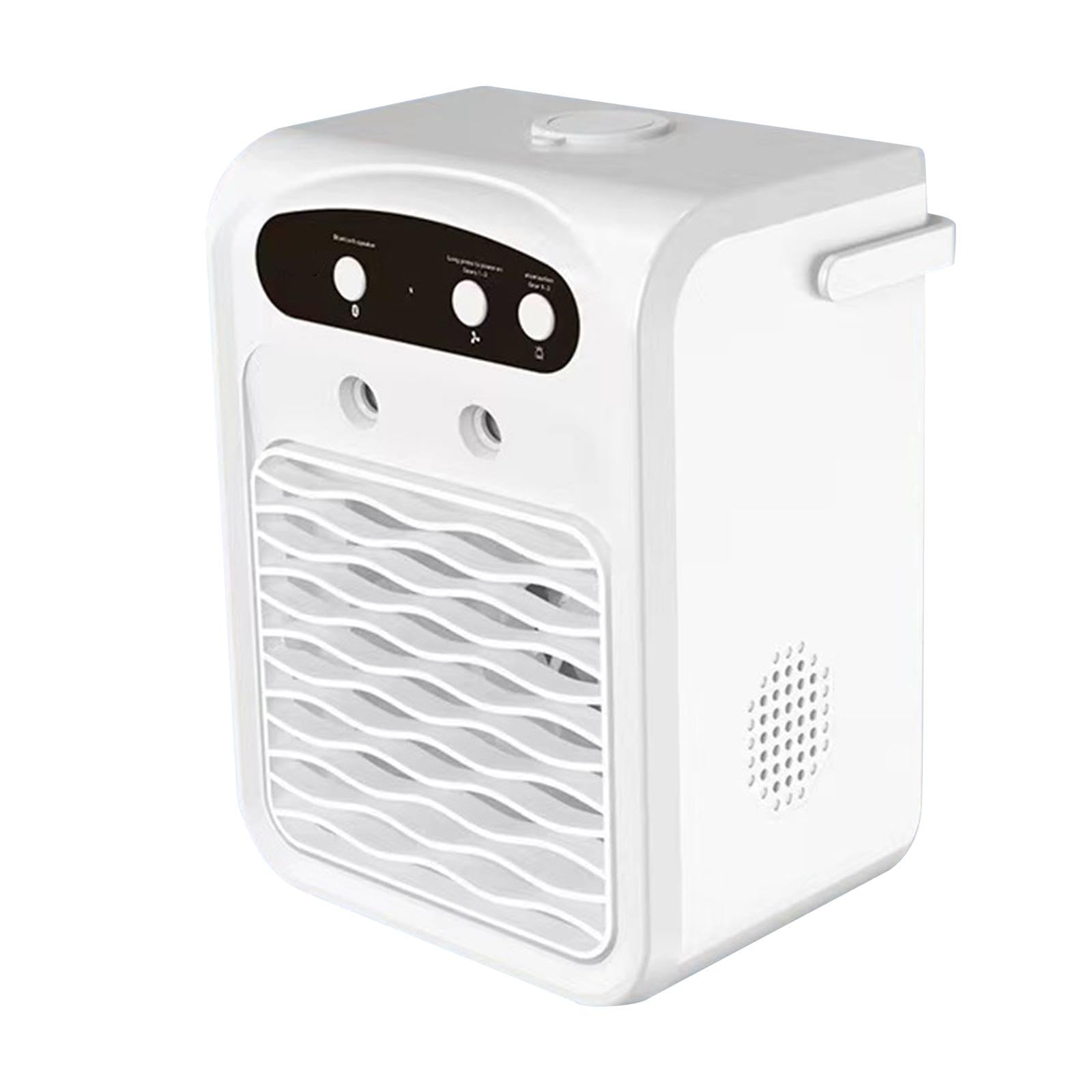 Ventilateur climatiseur portable USB pour rafraîchir votre bureau en musique