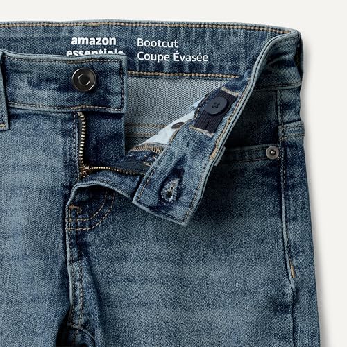 Image of Amazon Essentials Girls' Slim Boot-Cut Stretch Jeans