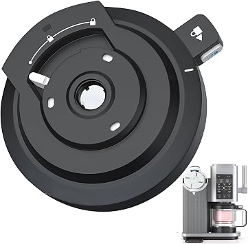 Outer Bowl Lid Compatible with Ninja Creami Swirl NC700 Series Ice Cream & Soft Serve Makers Machine, Replacement Part Accessories for NC700 NC701 NC701C BPA-Free, Dishwasher SafeNO Blade