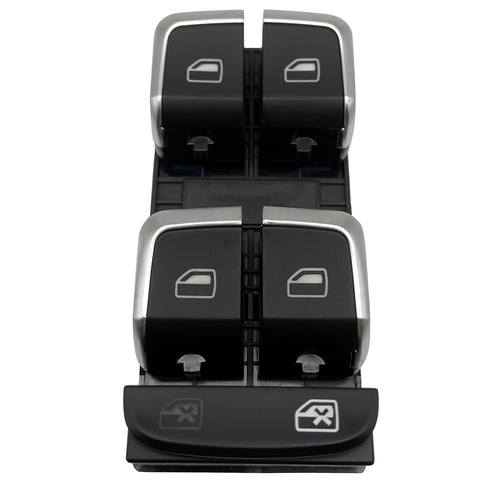8KD959851A Pulsante Alzacristalli Compatibile con Audi A4 B8 Interruttore di Comando Finestrino Interruttore Alzacristalli Elettrico Compatibile con A4 S4 B8 Q5 8K0959851F