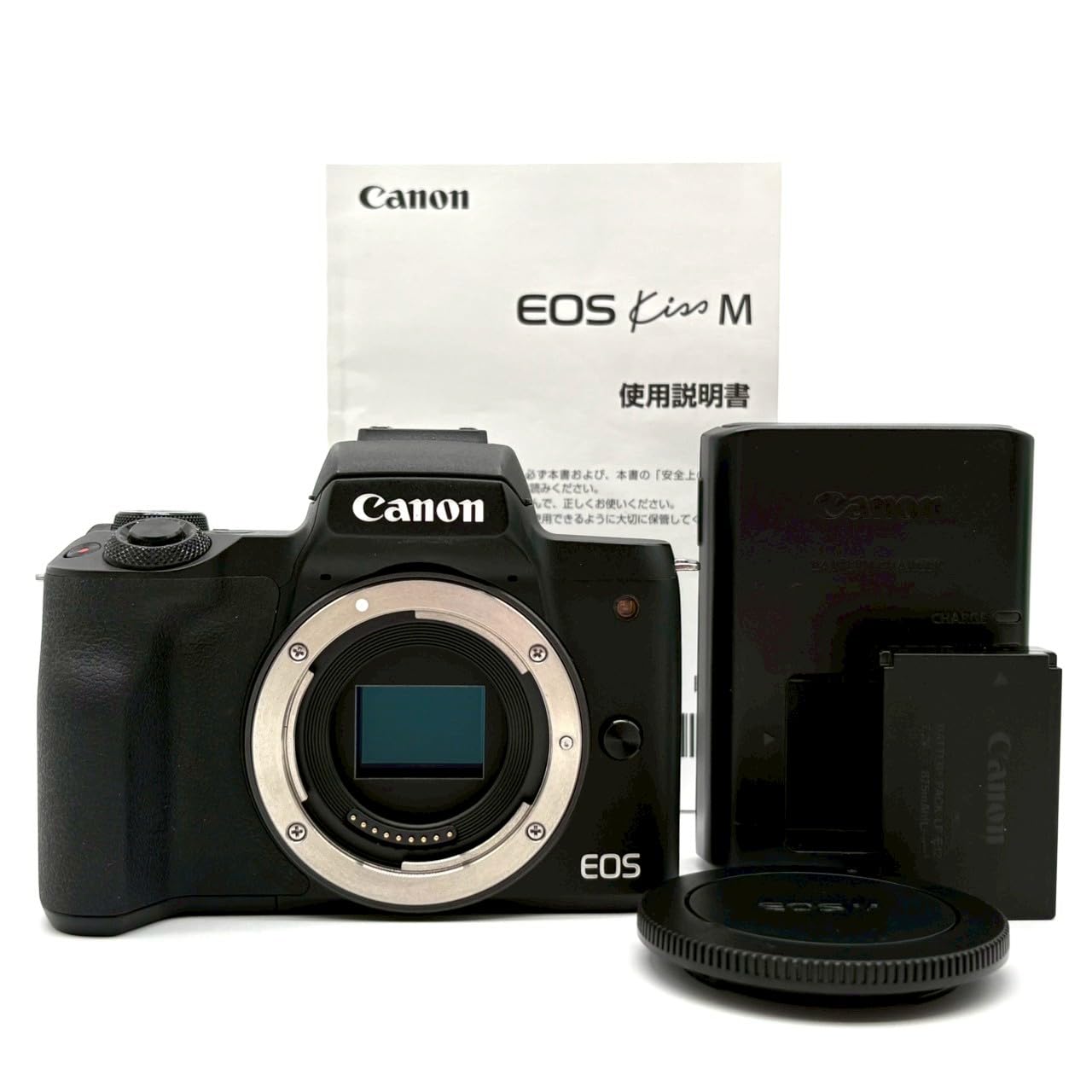 Canon/キャノン　EOS　Kiss　M　ボディ　ミラーレス一眼 [美品] EOS ミラーレス 中古 Wi-Fi CANON キヤノン Kiss M ボディ