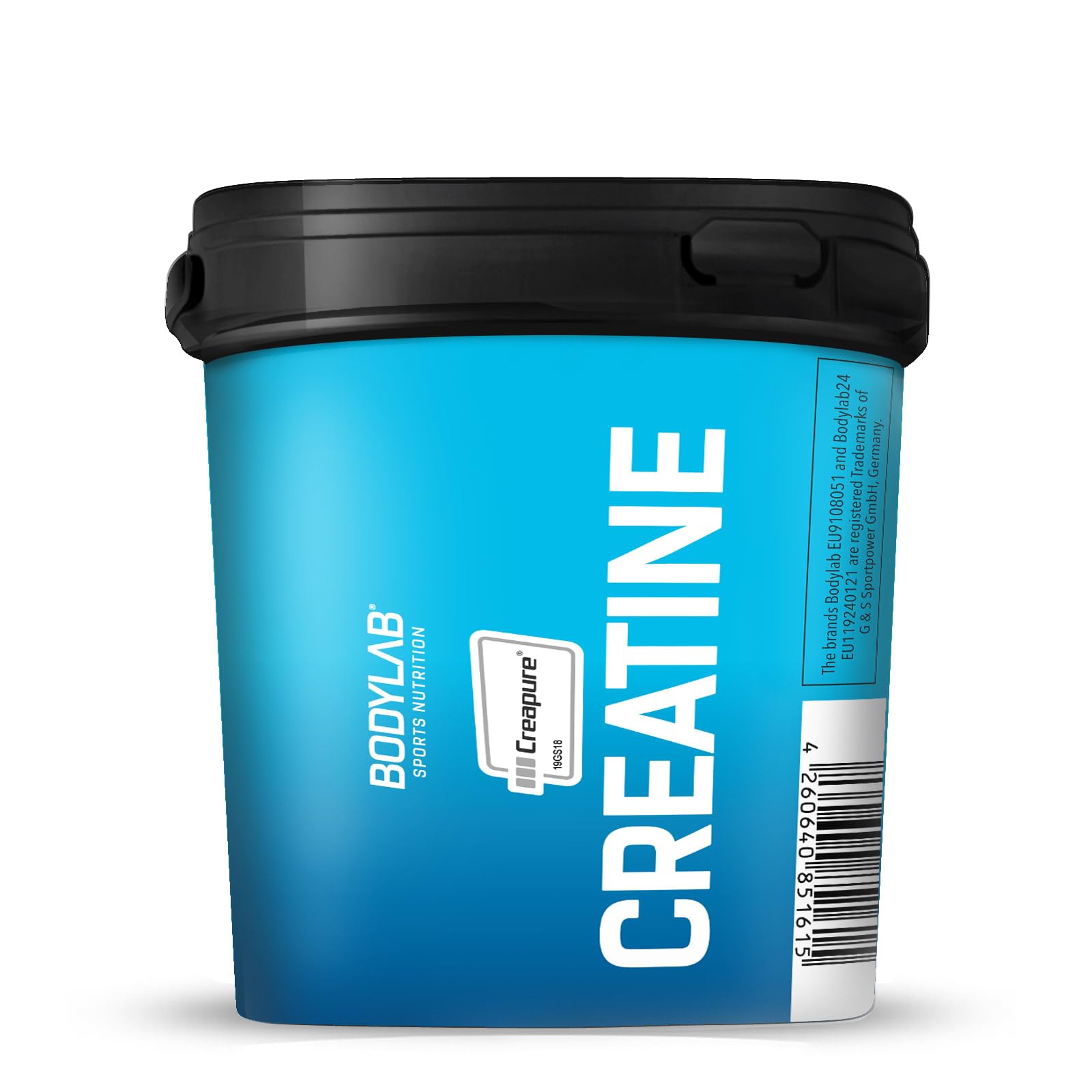 Bodylab24 Creatine Creapure® Pulver 500g, reines Kreatinmonohydrat als hochwertiges Creapure®