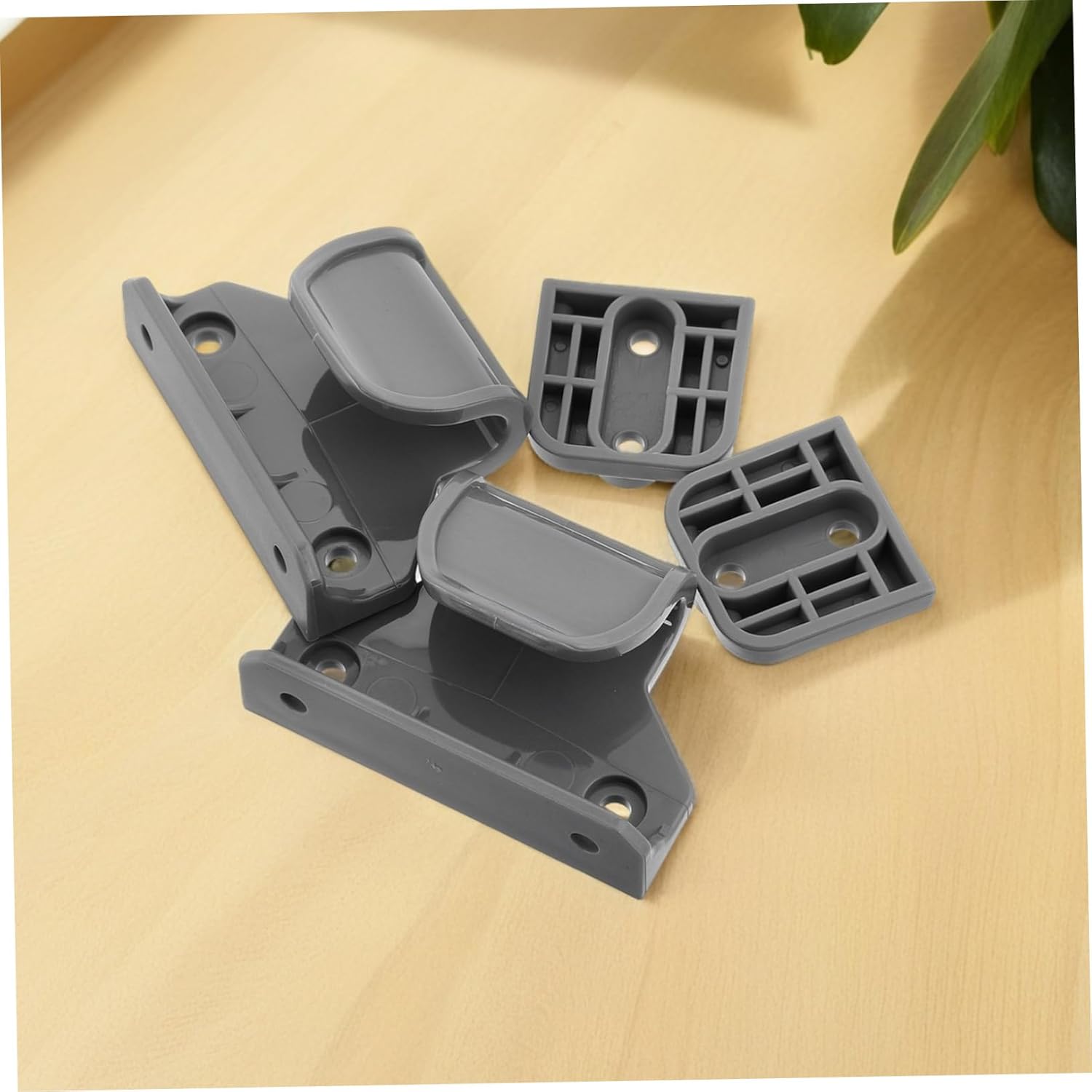 SHOWERORO Retractable Gate Extensions Easy Install Safety Barrier for Boy Girl Pets Indoor Outdoor Use Protection for Stairs Doorways Grey Color