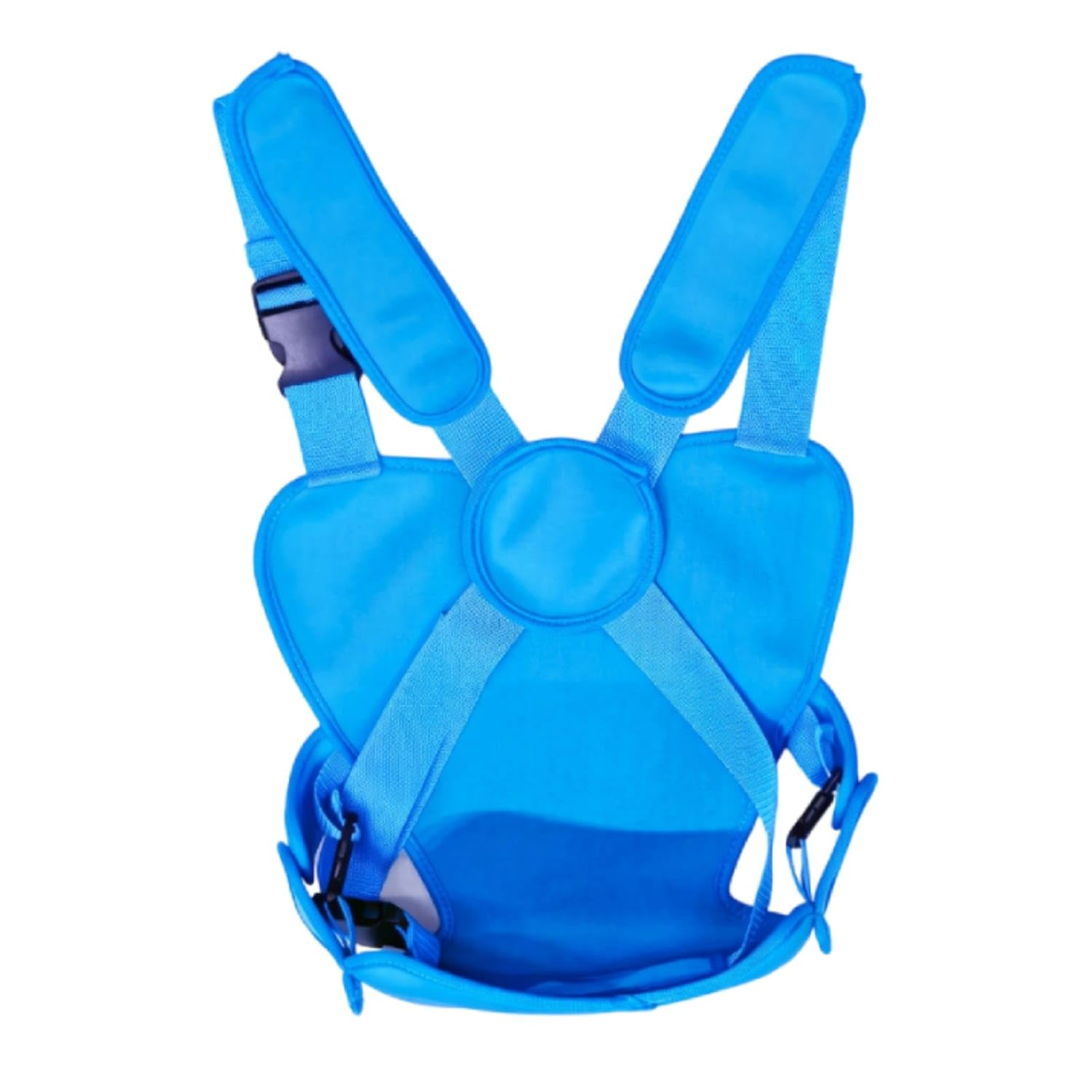 Hands Free Baby Swim Carrier Waterproof Water Baby Carrier Quick-Dry Adjustable for Babies, Infants, Parents, Pool, Beach, Sky Blue-image-12