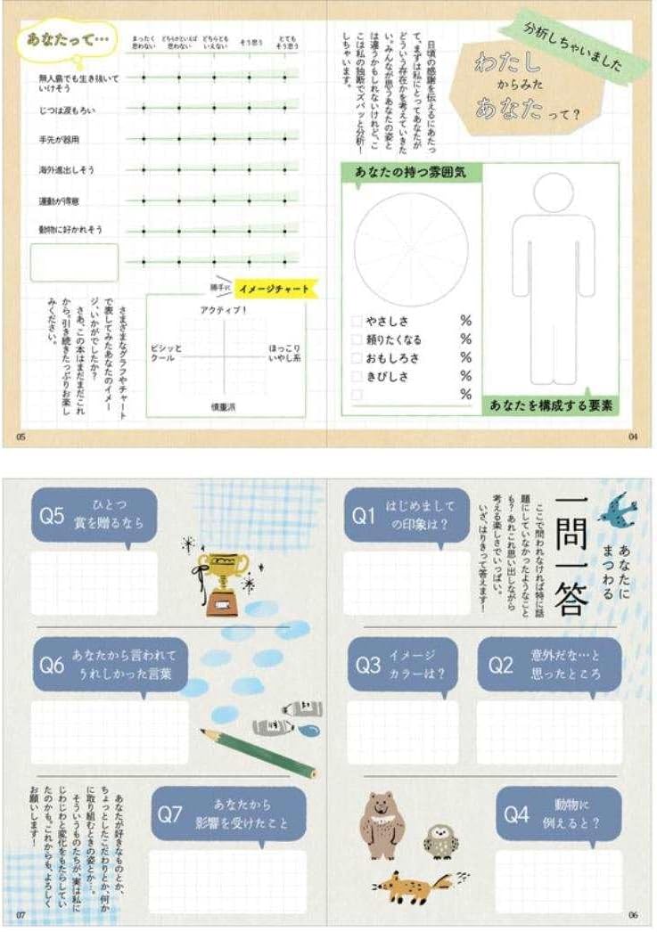 Sanrio TY233-4 SANRIO 102181 Message Card, Thank You Message Book, Picture Book: Writing Type, Greeting Card, Overseas Shipping Available,