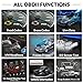 OBD2 Scanner Diagnostic Tool - Check Engine Light Code Reader, Reset Function, Data Stream, I/M Readiness, Full Features, Modes 6 & 8, for All 1996+ Vehicles