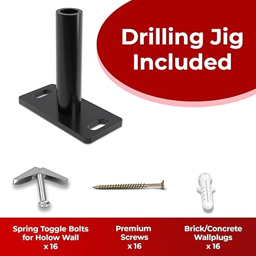 Miniatura 3 de Soporte de estante flotante resistente de 4 x 22 pulgadas - Soporte de estantes de pared largos, accesorios de estante flotante ocultos, soportes