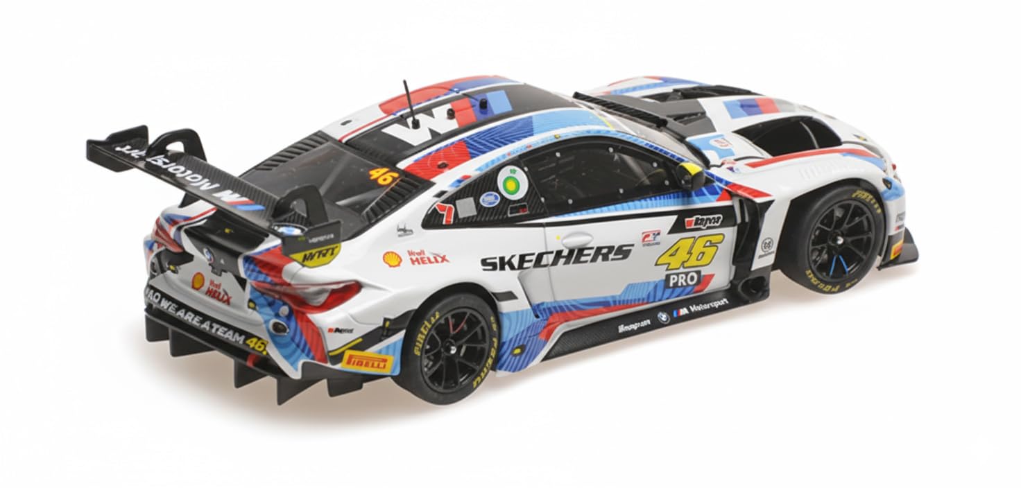 Minichamps 410242746 - M4 GT3 Team WRT V Rossi R. Marciello M. Martin 12h Bathurst 2024 - scala 1/43 - modellino auto