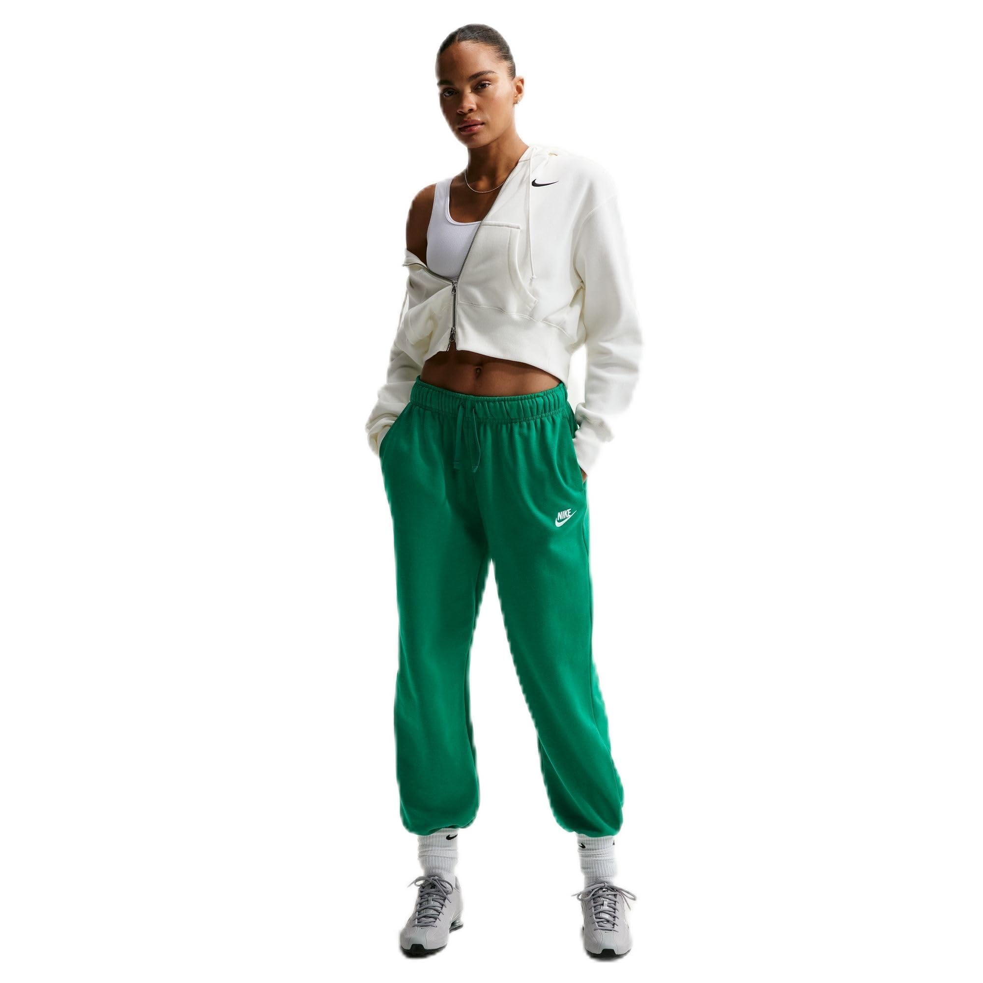 Nike Women's Sportswear Club Fleece Mid-Rise Oversized Sweatpants