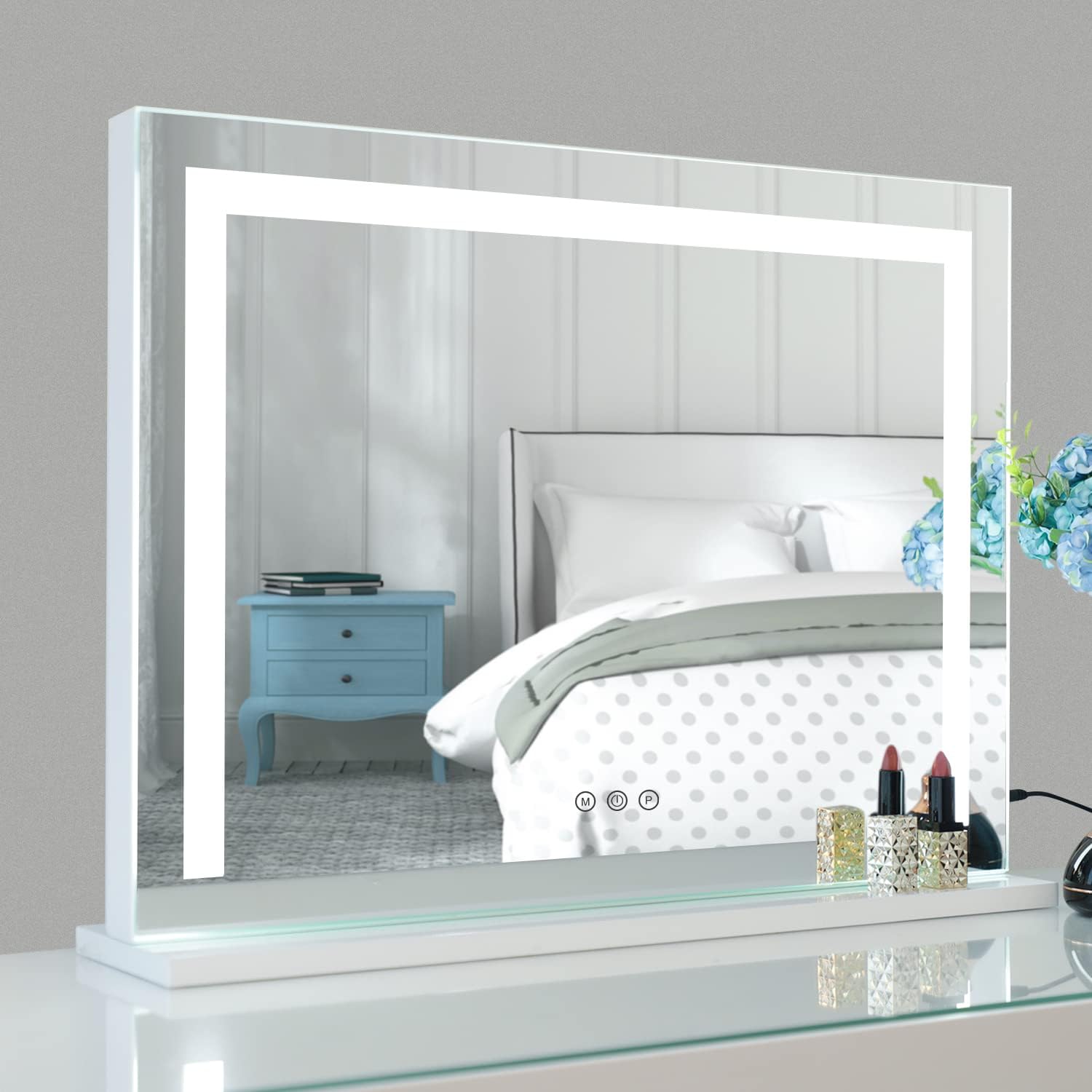 WAYKING Vanity Mirror with Lights, Makeup Mirror with
