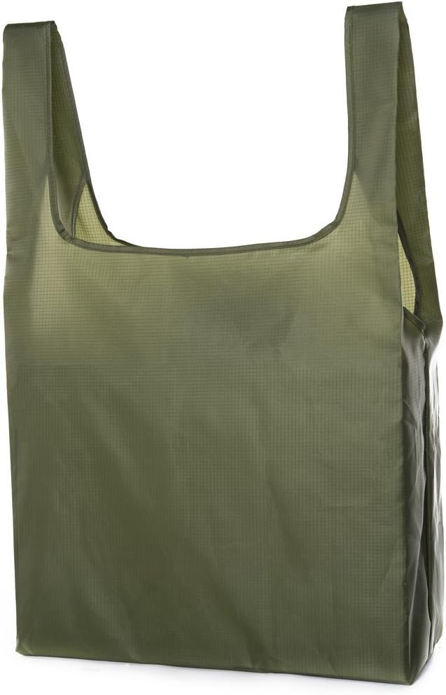 Mato & Hash Reusable Shopping Bags | Large Fold Up Shopping Bag, Heavy Duty Shopper Tote